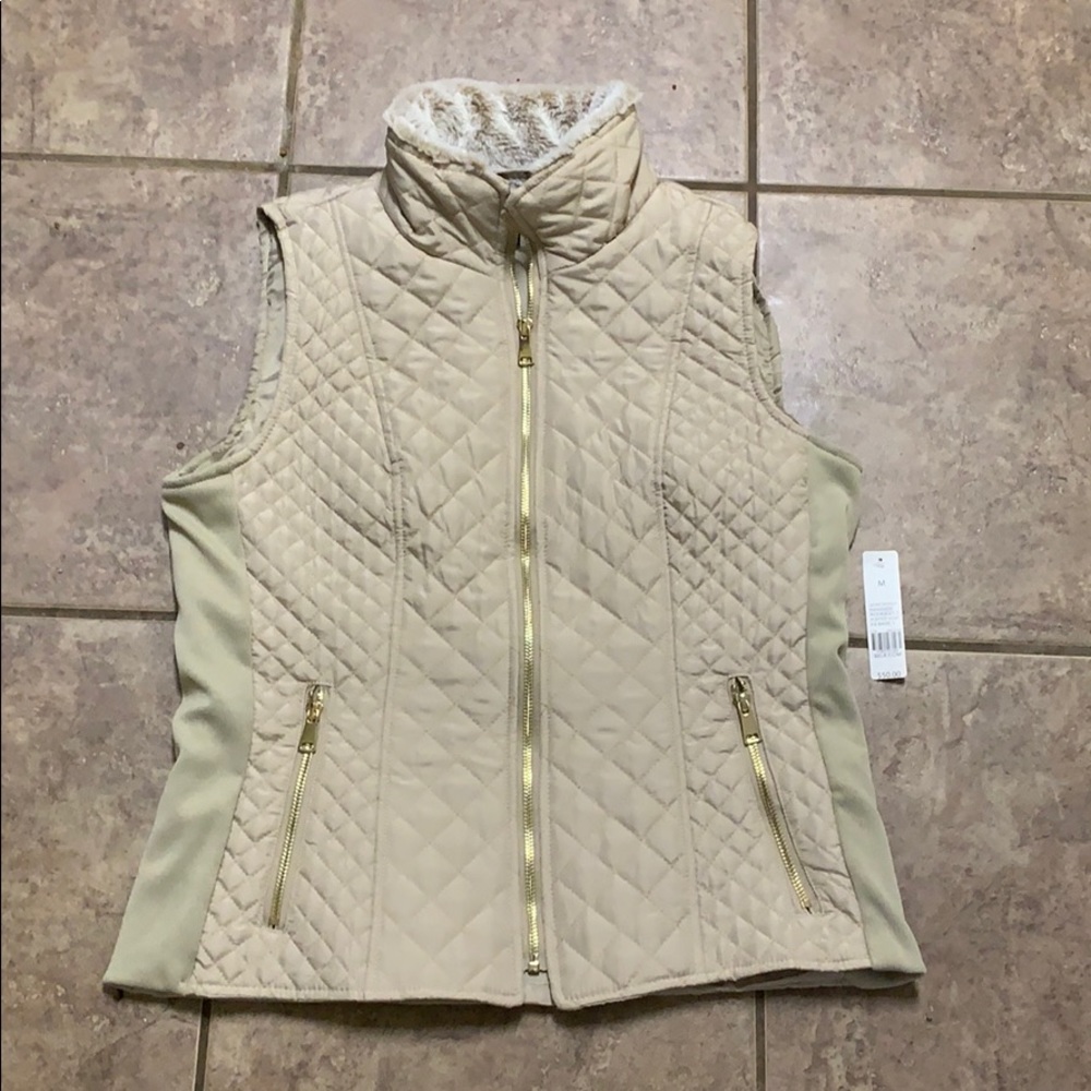Tan vest